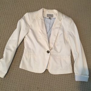 White H&M size 8 blazer